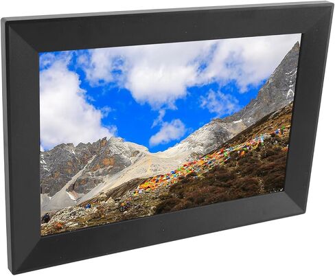 10.1 Inch Digital Picture Frame, 32GB HD Touchscreen Auto Rotation Smart Electronic Photo Frame for Uhale APP for Home Office (US Plug) in Saudi Arabia