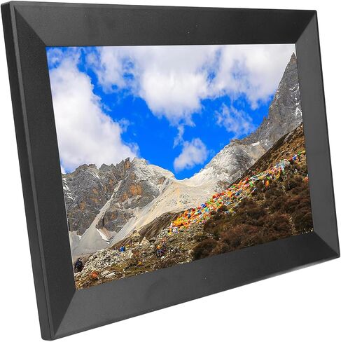 10.1 Inch Digital Picture Frame, 32GB HD Touchscreen Auto Rotation Smart Electronic Photo Frame for Uhale APP for Home Office (US Plug) in Saudi Arabia