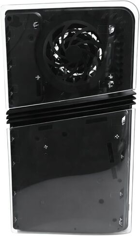 Pro Disc Edition Cover Plates for New PS5 Pro Console, Shell Panels Compatible with New Playstation 5 Pro Accessories Protective Replacement Faceplate (Transparent) in Saudi Arabia