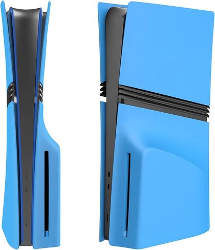 Pro Disc Edition Cover Plates for New PS5 Pro Console, Shell Panels Compatible with New Playstation 5 Pro Accessories Protective Replacement Faceplate (Transparent) in Saudi Arabia