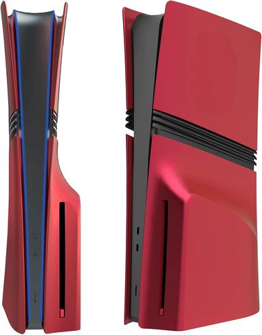 Pro Disc Edition Cover Plates for New PS5 Pro Console, Shell Panels Compatible with New Playstation 5 Pro Accessories Protective Replacement Faceplate (Transparent) in Saudi Arabia