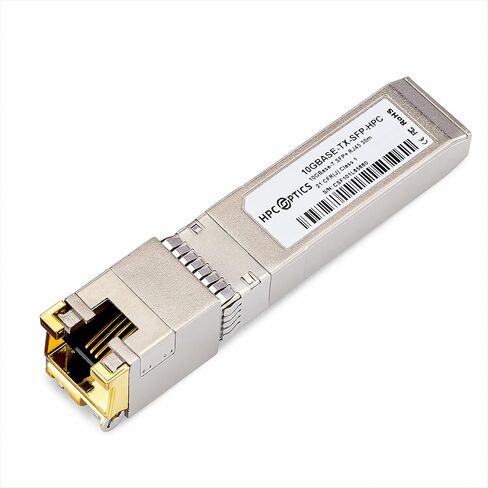 متوافق مع جهاز الإرسال والاستقبال Ubiquiti UACC-CM-RJ45-10G 1/10GBASE-T Copper SFP+ | 10 جيجابت في الثانية TX RJ-45 30 م UACC-CM-RJ45-10G-HPC in Saudi Arabia