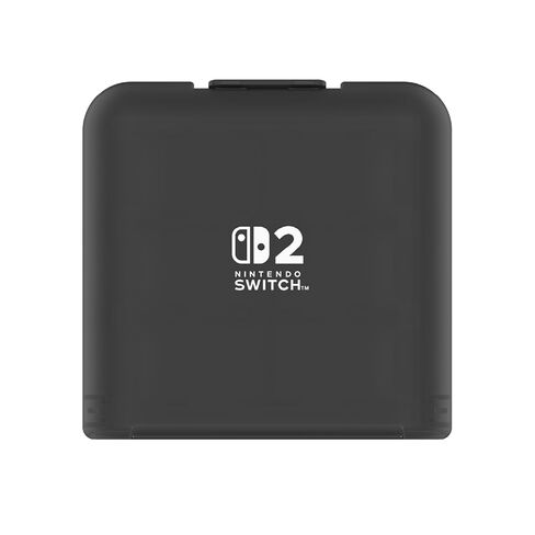 HORI 24-Game Card Case (Black) for Nintendo Switch 2 - Officially Licensed by Nintendo in Saudi Arabia