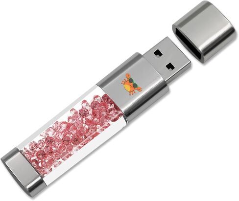 USB Flash Drive 64GB, Techkey External Memory Photo Keeper Storage Stick for Picture/Video/Data Saver/Backup V1.82 High Speed Thumb/Jump/Hard Drives-Poppy in Saudi Arabia