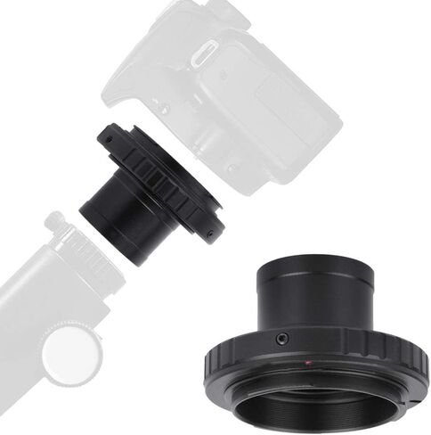 تلسكوب من سبائك الألومنيوم Pilipane T2 PK 1 25 بوصة إلى PK Mount DSLR حلقة محول الكاميرا، تلسكوب إلى محول الكاميرا ومحول تثبيت PK in Saudi Arabia