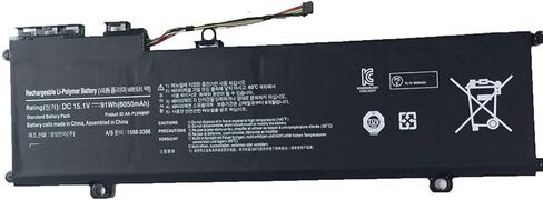 بطارية كمبيوتر محمول AA-PLVN8NP متوافقة مع Samsung ATIV Book 8 Touch 780Z5E 880Z5E NP770Z5E NP780Z5E NP880Z5E NP880Z5E-X01AU NP880Z5E-X01NL NP880Z5E-X01SE NP880Z5E-X01UB السلسلة (15.1 فولت 91 وات في الساعة) in Kuwait