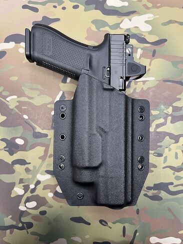 حافظة كيديكس سوداء متوافقة مع غلوك 40 ستريملايت TLR-1 TLR-HL in Kuwait