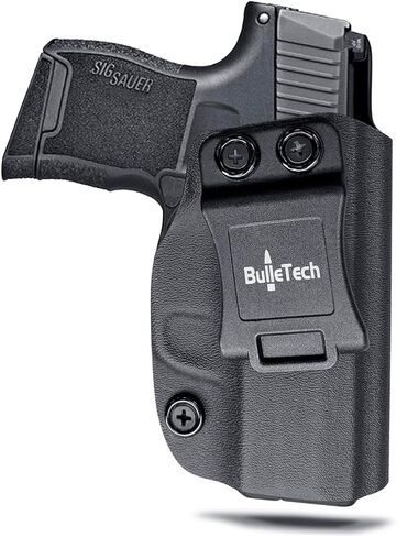 IWB Kydex Holster Compatible with Sig Sauer P365 / P365 SAS / P365 X, Inside Concealed Waistband Carry Holster for Sig P365 Holster - Adj. Cant Retention, Cover Mag-Button in Saudi Arabia