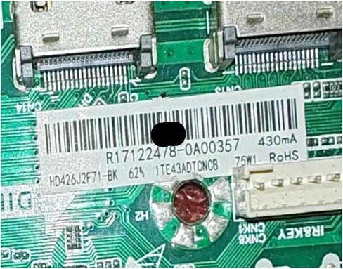 لـ TP.VST69D.PB713 اللوحة الأم للتلفزيون ثلاثة في واحد تم اختبارها جيدًا لتلفزيون LED43N2000 in Saudi Arabia