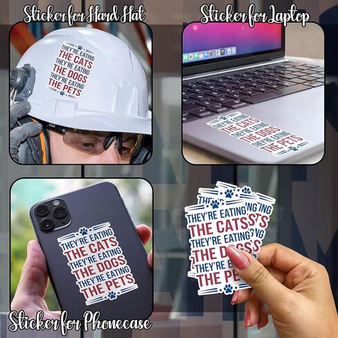 Protest Animal Cruelty Save Pets from Harmful Practices They are Eating Dogs and Cats Sticker for Car Body, Phones, Laptop, Water Bottles, Tumbler in Saudi Arabia