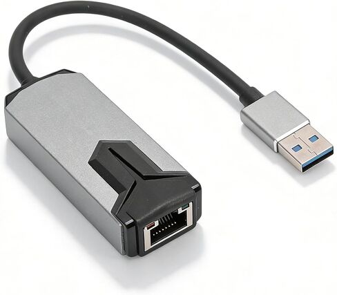VBESTLIFE 2.5G Ethernet Adapter, USB 3.0 to RJ45 Gigabit Network Converter with 2500Mbps Fast Speed, for Laptop Desktop PC in Saudi Arabia