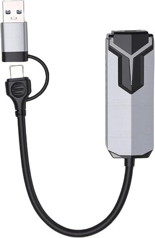 Bewinner 5G USB to Ethernet Adapter | 5000Mbps High Speed, Plug & Play for WOL & Auto Calibration, Aluminum Alloy Heat Dissipation in Saudi Arabia