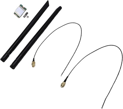 Bewinner WiFi 6E Wireless Card with Bluetooth 5.2 | 1800Mbps Dual Band, MU MIMO Support, Compatible with Linux/OpenWRT in Saudi Arabia