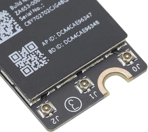 بطاقة الشبكة اللاسلكية، Gigabit Bluetooth 4.0 450Mbps 2.4G 1300Mbps 5G، مع لوحة محول لطراز OS X Notebook Pro A1398 A1425 A1502 13 14 in Saudi Arabia