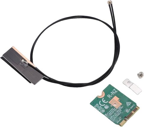 محول PUSOKEI WiFi 6E، شريحة MT7920 ثنائي النطاق 2.4 جيجا هرتز 5 جيجا هرتز 1800 ميجا بت في الثانية NGFF M.2 بطاقة شبكة الكمبيوتر المحمول مع BT5. دعم MU MIMO، لواجهة Win 10 11 لأجهزة الكمبيوتر المحمولة M2 2230 A E in Kuwait