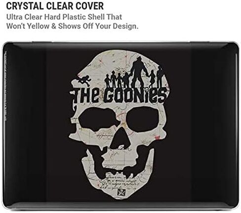 حافظة Skinit + غلاف متوافق مع جهاز MacBook Air 13in (2020) - تصميم خريطة Warner Bros The Goonies Skull المرخص رسميًا in Saudi Arabia