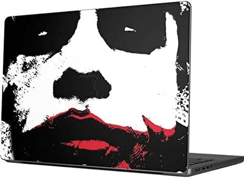 غلاف كمبيوتر محمول من Skinit متوافق مع جهاز MacBook Pro 14in (2021) - تصميم Warner Bros The Joker المرخص رسميًا in Kuwait
