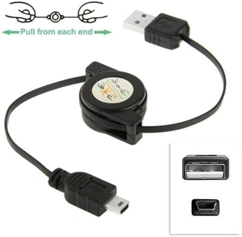 كابل BoxWave متوافق مع ORDRO HDV-V12 - miniSync، كابل مزامنة محمول قابل للسحب in Kuwait