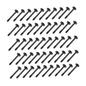 Kisangel 100pcs Long Fan Screws for Radiator PC Cooling Fan Mounting Screws Anti-Vibration Fixing Hardware for Desktop PC Assembly in Kuwait