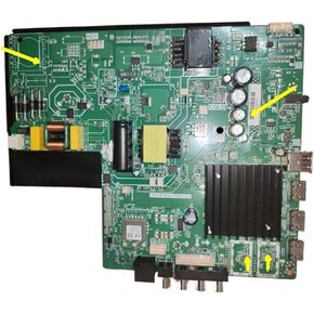 للوحة الأم للتلفزيون TPD.MT9602.PC823(T) 4K ثلاثة في واحد، هناك 8 واجهات مختلفة للتحقق بوضوح (108 وات 1 تي لا CI) in Saudi Arabia