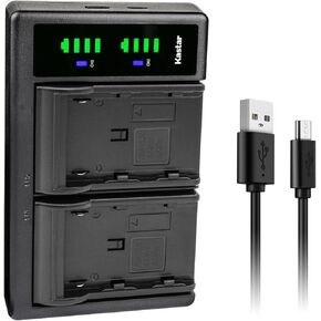 بطارية Kastar BP-930G وشاحن USB LTD2 متوافق مع Canon XF100 XF105 XF200 XF205 XF300 XF305 XH-G1 HDV XH-G1S XH-G1S HD XL-H1A XL-H1S XL-H1S HD XL-1 XL-1S XL-2 كاميرا، BP-930 BP-935 in Saudi Arabia
