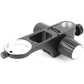 Install Diameter 32mm C Mount Zoom Lens Diameter 50mm Adjustable Stereo Microscope Stand Holder Arm Bracket Gear Accessories in Saudi Arabia