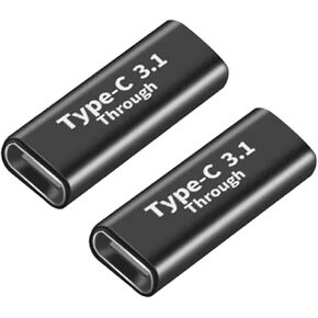 2 قطعة محول سريع USB3.1 من النوع C مع رأس أنثى ذكر اختياري لسهولة الاتصال ونقل البيانات بسرعة in Kuwait