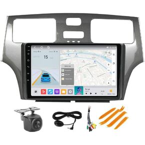 راديو Android لسيارة Lexus ES300 ES330 ES250 2001-2006 طقم أجهزة قياس بديلة، 8 كور 4 + 64 جيجابايت 9 بوصة وحدة رأس شاشة تعمل باللمس مع Carplay & Android Auto/مروحة تبريد/5G WiFi in Kuwait