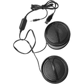 SUNGOOYUE Lowdistorted HiFi Computer Speakers Balanced Sound Desktop Laptop PC USB2.0, Plug and Volume Control Reproduction for Office Use (Non Luminous) in Saudi Arabia