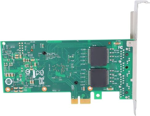 بطاقة شبكة PCI Express، 4 منافذ RJ45، واجهة PCIE 2.1 X1، دعم شريحة I350، محول شبكة PCIE بسرعة 1000 ميجابت في الثانية للخوادم وأجهزة الكمبيوتر المكتبية والصناعية in Kuwait