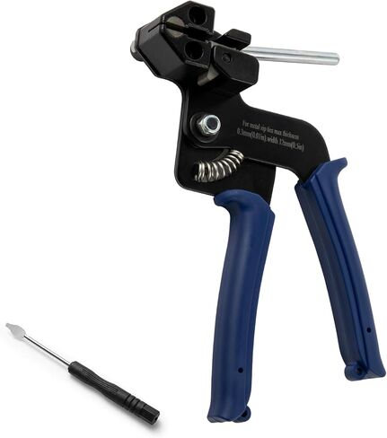 قاطع روابط معدنية بسحاب، مسدس ربط كابل من الفولاذ المقاوم للصدأ مع أداة قطع تركيب الشد لربطات الرمز البريدي ذاتية القفل من الفولاذ المقاوم للصدأ مع أداة تحرير ربط الرمز البريدي المجانية، تشغيل مزدوج باليد in Kuwait