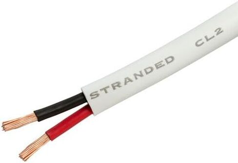 كابل مكبر صوت عالي الصوت بموصلين 16AWG CL2 بطول 50 قدم (للتركيب داخل الحائط) in Saudi Arabia