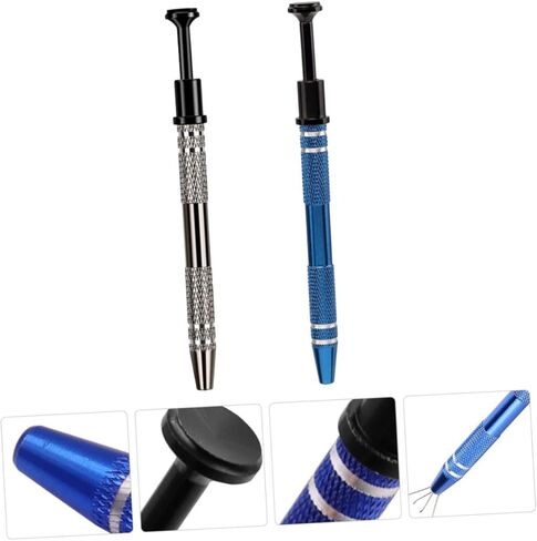 Lurrose 2pcs Electrician Hand Tools Ic Component Extractor Tool Practical Screw Picker Non-slip Handle Reach up in Saudi Arabia