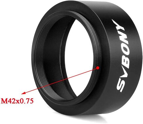 2"-T to M42*0.75 Thread Astronomy Telescope Mount Adapters Accept 2" Filter in Saudi Arabia