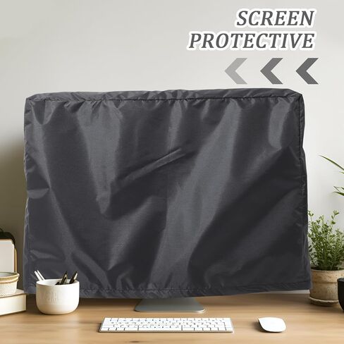 Dirtproof Splashproof Monitor Cover Protective Sleeve for Computer Screens Lightweight Portable Dustproof Screen Protector Compatible with LCD Displays in Saudi Arabia
