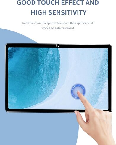 [عبوة من قطعتين] واقي شاشة لجهاز Honor Pad X9a Android 11.5 بوصة، طبقة من الزجاج المقوى للكمبيوتر اللوحي، حجب الضوء الأزرق، واقي شاشة BOVUGAC لجهاز Honor Pad X9a 11.5 بوصة مضاد للخدش وحساس وصلابة 9H in Kuwait