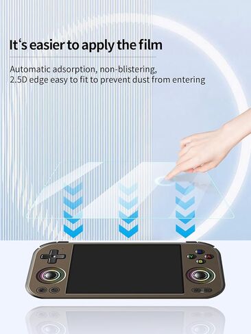 Screen Protector for ANBERNIC RG 477M Gaming Handheld, Anti-Scratch 9H Hardness Tempered Glass,Touch Sensitive,Edges Bubble Free Easy to Install,HD Clear,2 Pack. in Saudi Arabia