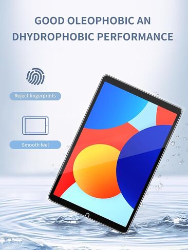 [عبوة من قطعتين] واقي شاشة لجهاز Xiaomi Redmi Pad SE 8.7 2024 الجديد من الزجاج المقسى للكمبيوتر اللوحي متوافق مع Redmi Pad SE فقط WiFi 8.7 بوصة واقي شاشة مضاد للخدش ومقاوم للسقوط in Kuwait