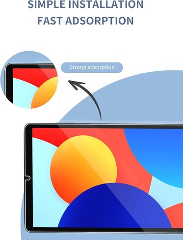 [عبوة من قطعتين] واقي شاشة لجهاز Xiaomi Redmi Pad SE 8.7 2024 الجديد من الزجاج المقسى للكمبيوتر اللوحي متوافق مع Redmi Pad SE فقط WiFi 8.7 بوصة واقي شاشة مضاد للخدش ومقاوم للسقوط in Kuwait