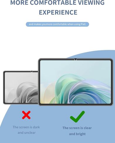 [عبوتان] واقي شاشة لجهاز TCL NXTPAPER 11 Gen2 Tablet 11 بوصة من الزجاج المقوى، واقي شاشة لجهاز NXTPAPER 11 Gen2 11 بوصة مضاد للخدش وحساس وصلابة 9H in Kuwait