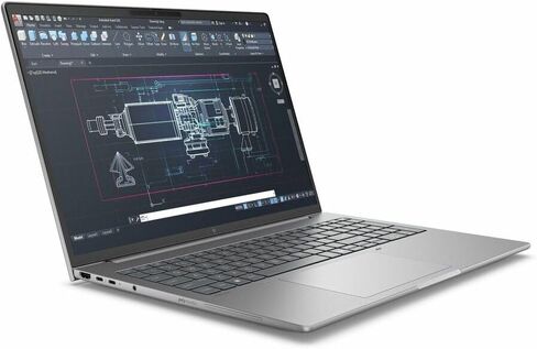 محطة عمل محمولة HP ZBook 8 G1i مقاس 16 بوصة - WUXGA - 60 هرتز - Intel Core Ultra 7 255H - 16 جيجابايت - 512 جيجابايت SSD - لوحة مفاتيح باللغة الإنجليزية - Meteor Silver - Intel Chip - 1920 x 1200 - Windows 11 Pro - Arc 140T GPU - In- in Kuwait