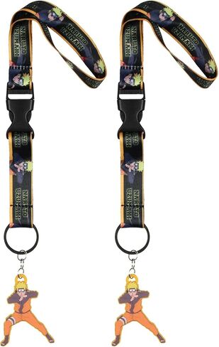 Naruto Shippuden Wrist Strap Lanyard for Keys | Anime Hand and Wrist Lanyard Keychain for Men Women in Saudi Arabia