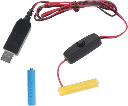 بطارية محول طاقة USB 3 فولت، استبدل قطعتين من بطارية مصباح LED الإلكتروني in Kuwait