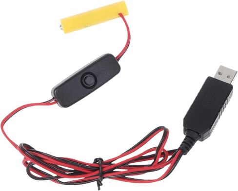 بطارية محول طاقة USB 3 فولت، استبدل قطعتين من بطارية مصباح LED الإلكتروني in Kuwait