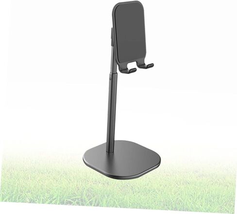 حامل حامل الهاتف اللوحي المحمول المبهم لسطح المكتب، تصميم قاعدة مسطحة مدمجة متوافق مع الهواتف الذكية لمشاهدة الفيديو وتصفح الإنترنت in Kuwait