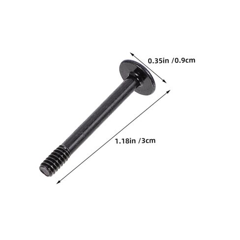 Kisangel 100pcs Long Fan Screws for Radiator PC Cooling Fan Mounting Screws Anti-Vibration Fixing Hardware for Desktop PC Assembly in Saudi Arabia