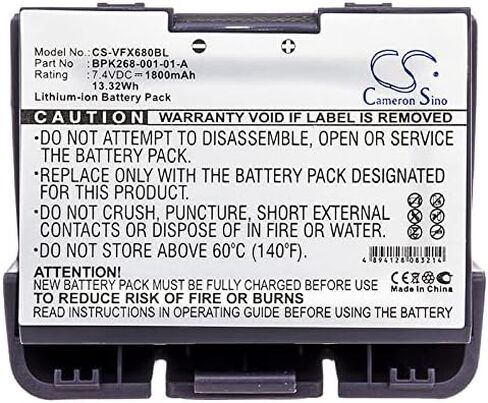 استبدال بطارية BELLV لجهاز VeriFone BPK268-001-01-A VX680، vx680 بطاقة الائتمان اللاسلكية ماك، محطة لاسلكية VX680 in Kuwait