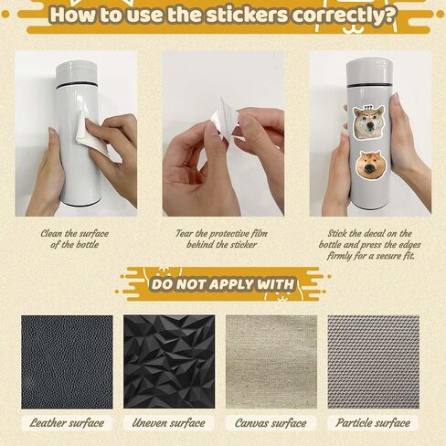105 PCS Cute Dog Sticker Pack, Waterproof Vinyl Dogs Stickers Bulk, Holographic Funny Stickers, Dog Stickers for Scrapbooking, Water Bottles, Laptops, Scrapbooks and Gifts for Party Favor in Saudi Arabia