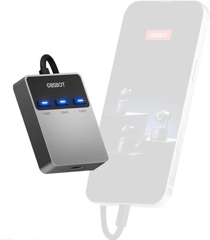 OBSBOT Wireless Multi-Cam Connector Compatible for Tail 2 Tail Air Smartphones & Tablets with USB-C Interface in Saudi Arabia