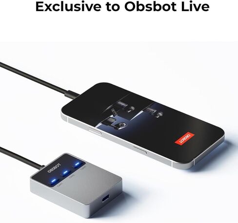 OBSBOT Wireless Multi-Cam Connector Compatible for Tail 2 Tail Air Smartphones & Tablets with USB-C Interface in Saudi Arabia